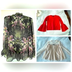 Girly girl blouses bundle !